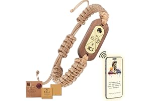 DEARMINE Stoic Gifts for Men and Women, Memento Mori Bracelet, Handmade Jewelry with NFC Technology to Unlock Inspirational Stoic Quotes, Perfect as Stoicism Gifts or Momento Mori Accessories