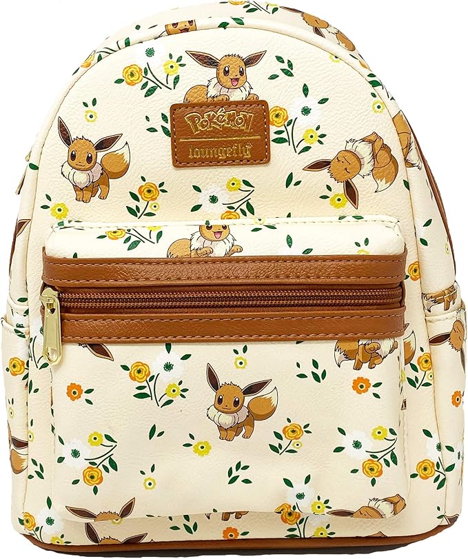 Loungefly Pokemon Eevee Floral EE Exclusive Mini Backpack Amazon.co.uk