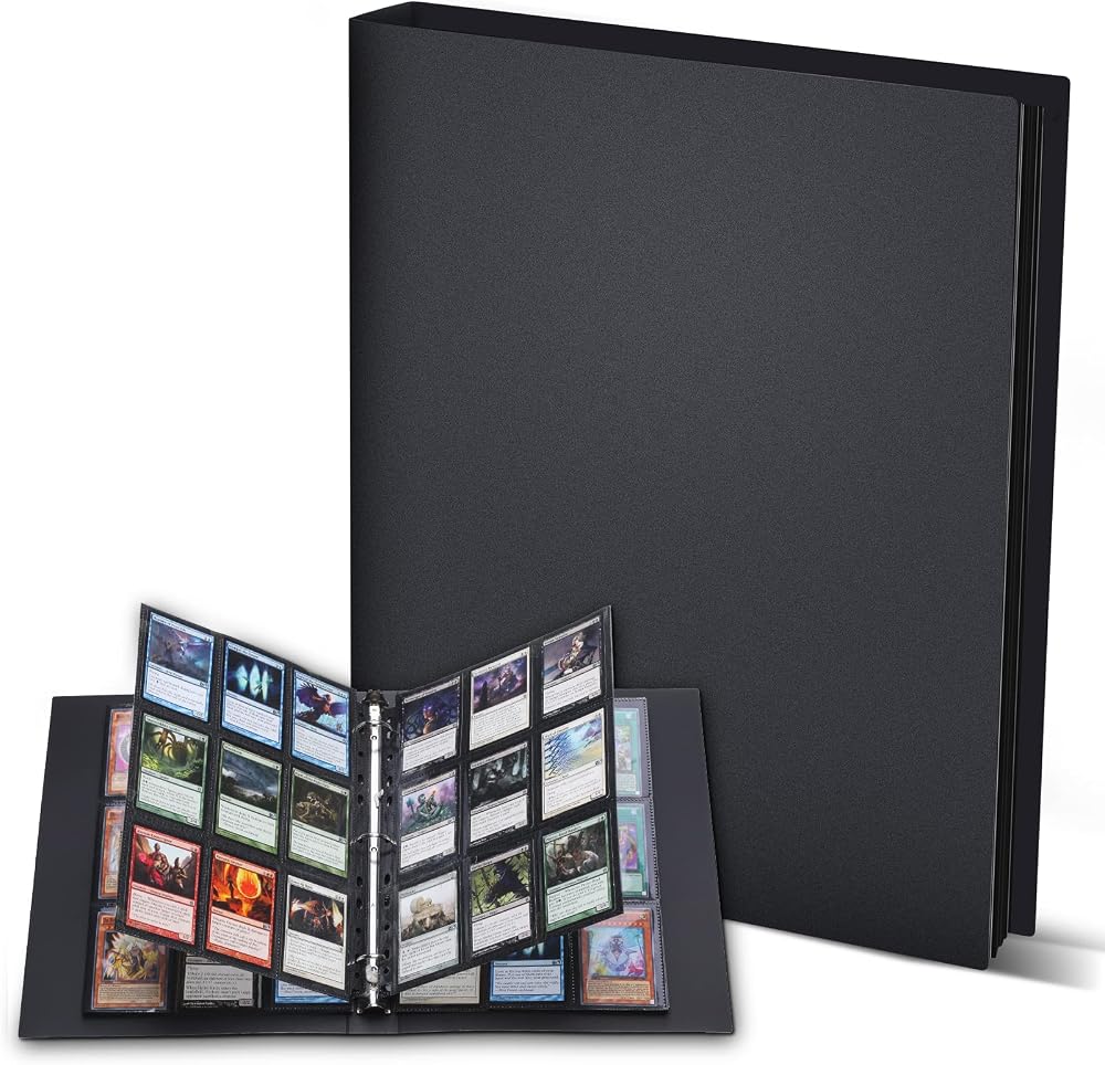 Lictin 9-Pocket Trading Card Album 540 Pockets 30 Pages Card Binder Holder