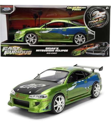 Amazon.com: Jada Toys 1:32 Fast & Furious: Furious - Brian's 1995