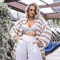 ADJHDFH Knit Sweater For Women Cashmere Cardigan