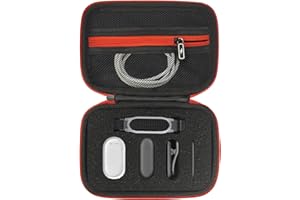 XEGIMOR Hard Carrying Case Compatible with Plaud NotePin AI Voice Recorder, Storage Bag Organizer for Plaud AI Audio Notetake