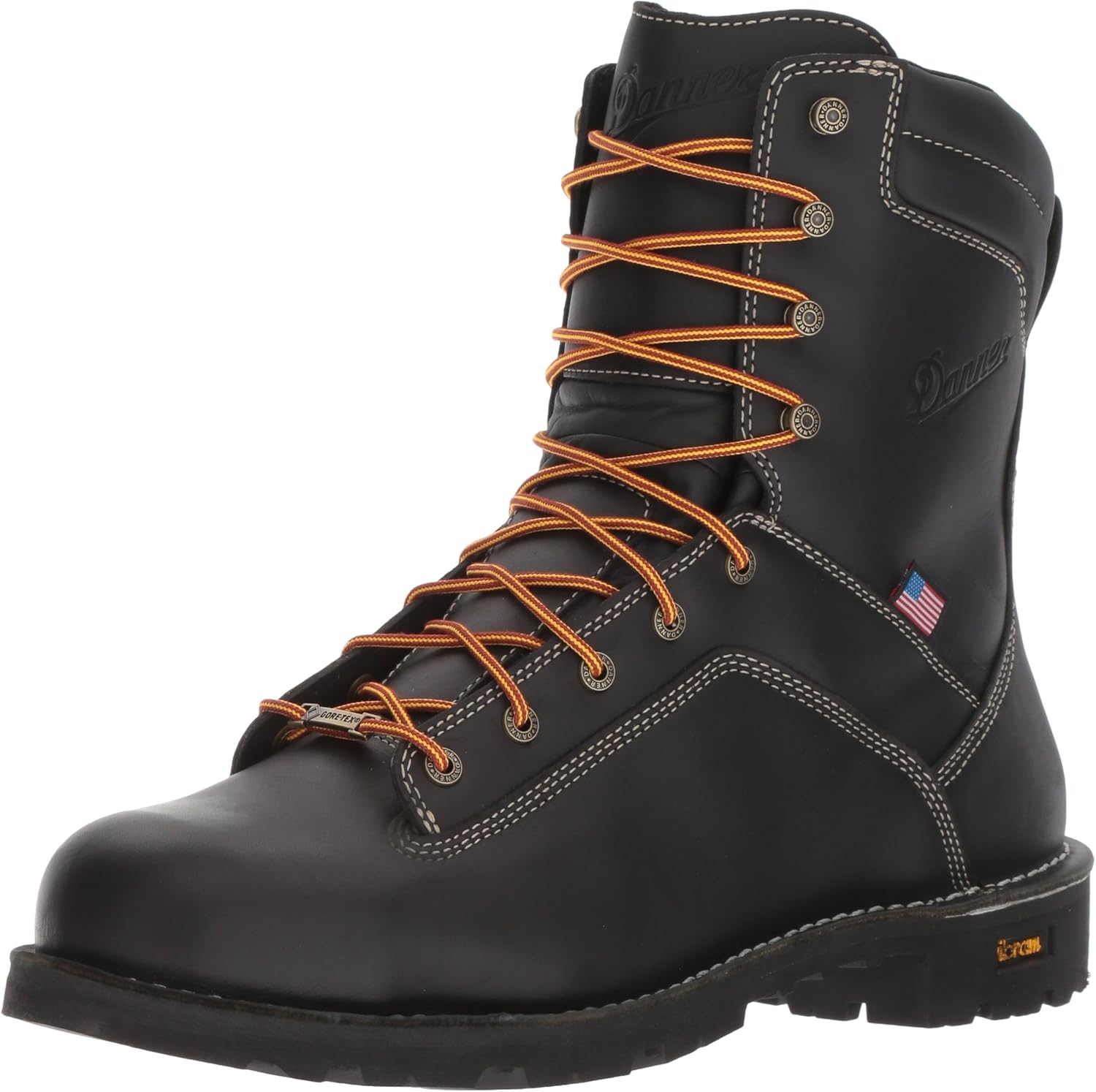 Danner Men's Quarry USA 8'' Black at Work Boot