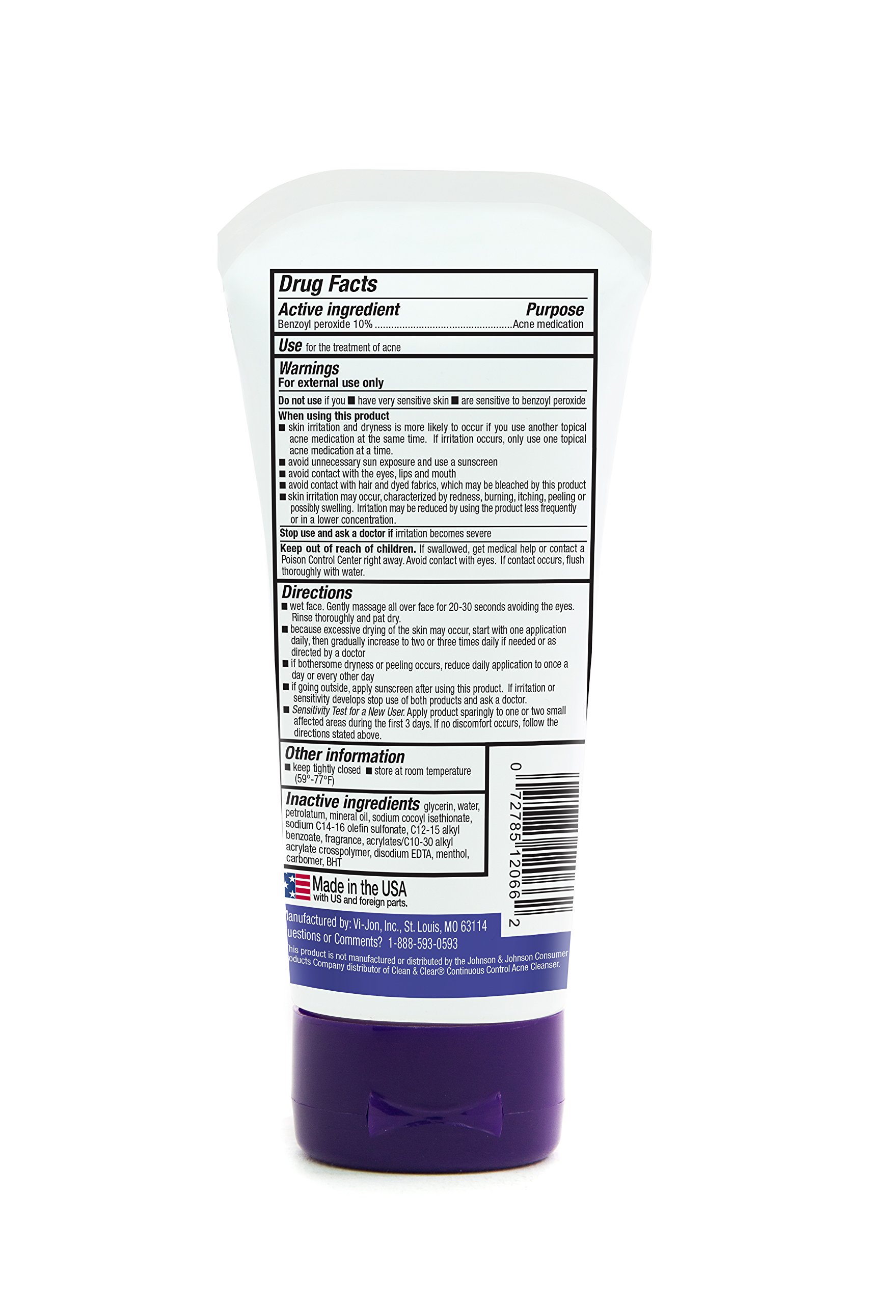 mountain falls daily acne control cleanser