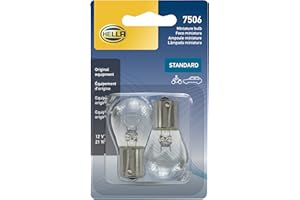 Hella 7506TB Bulb 7506 12V 21W Ba15S S8 (2)