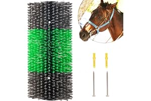 Hehoroo Livestock Scratch Brushes - Livestock Anti-itch Tool, Horse Brushes, Relieve Back Itching in Livestock, Appropriate for Horse, Cattle, Pig, Sheep(Green)