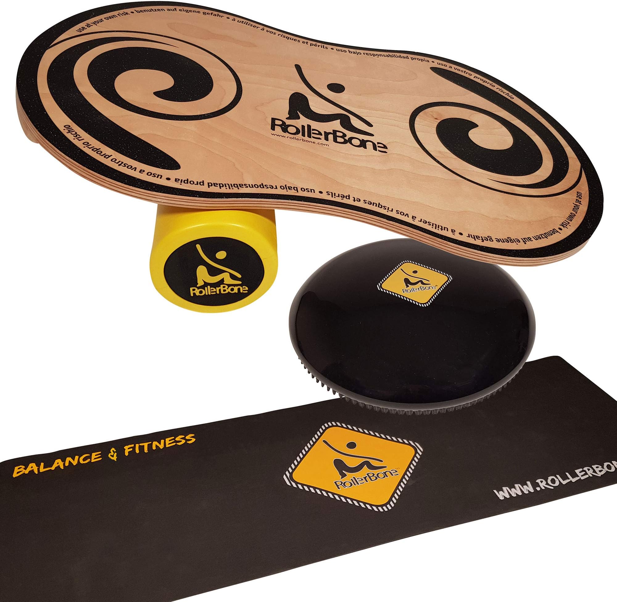 RollerBone 1.0 Classic Set + Softpad + Carpet/Balance Board