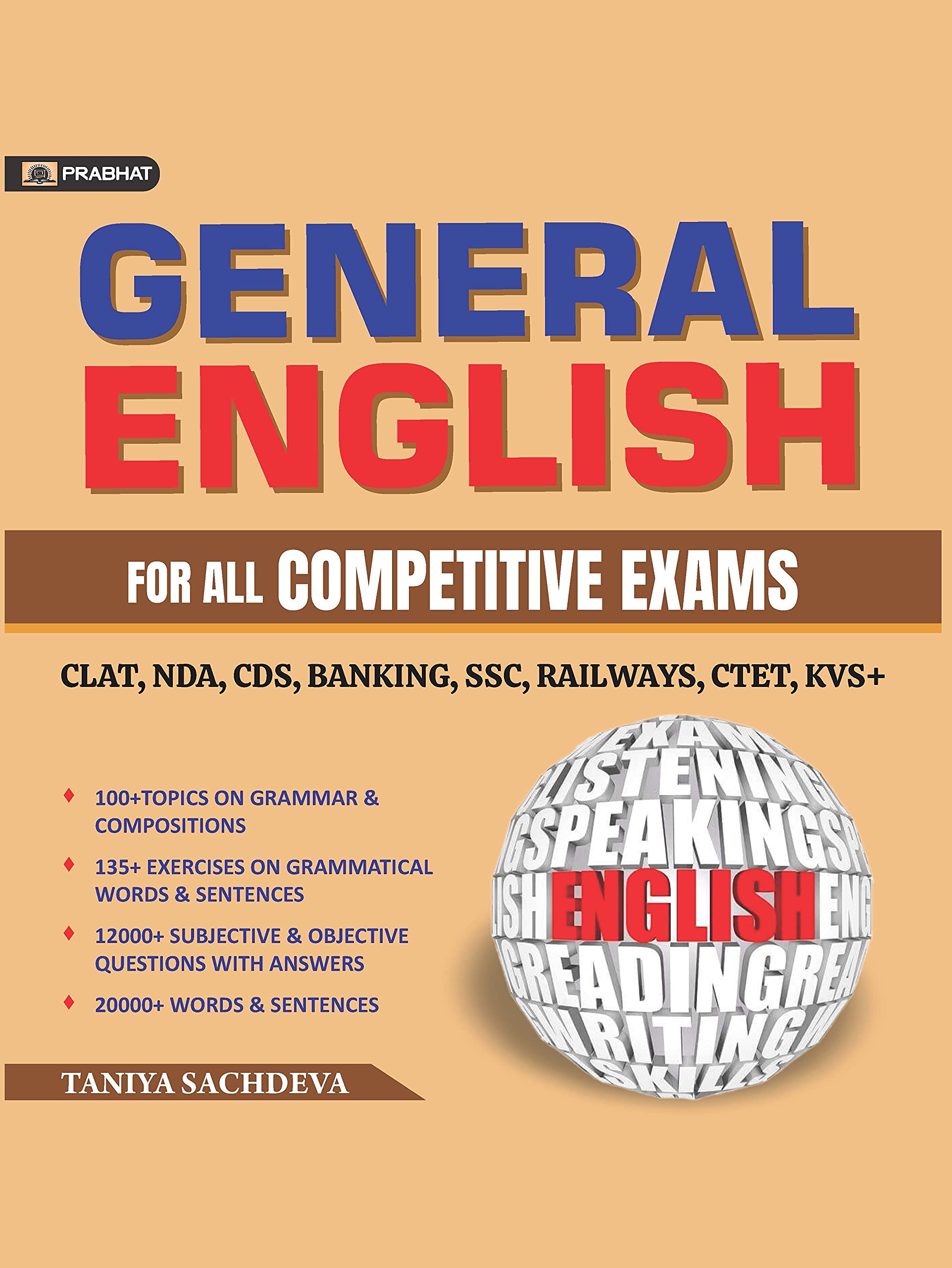 English Grammar and Composition Book for Competitive & Other Exams