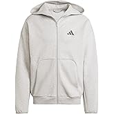 adidas Men's Future Icons Small Logo Full-Zip Hoodie