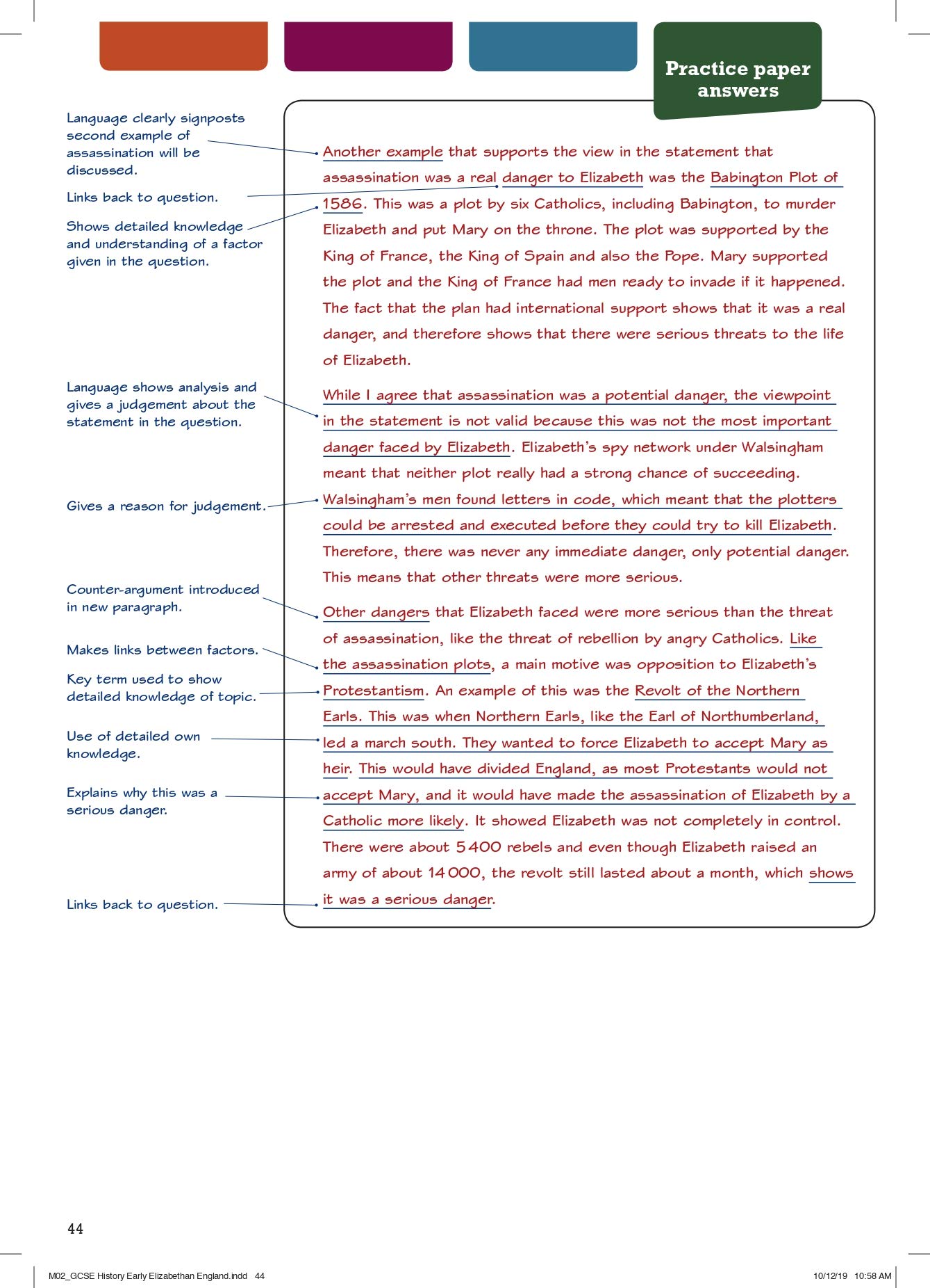 Pearson Revise Edexcel Gcse History Early Elizabethan England Practice Paper Plus For Home Learning 2022 And 2023 Assessments And Exams Revise Edexcel Gcse History 16 Armstrong Ben Amazon Co Uk Books
