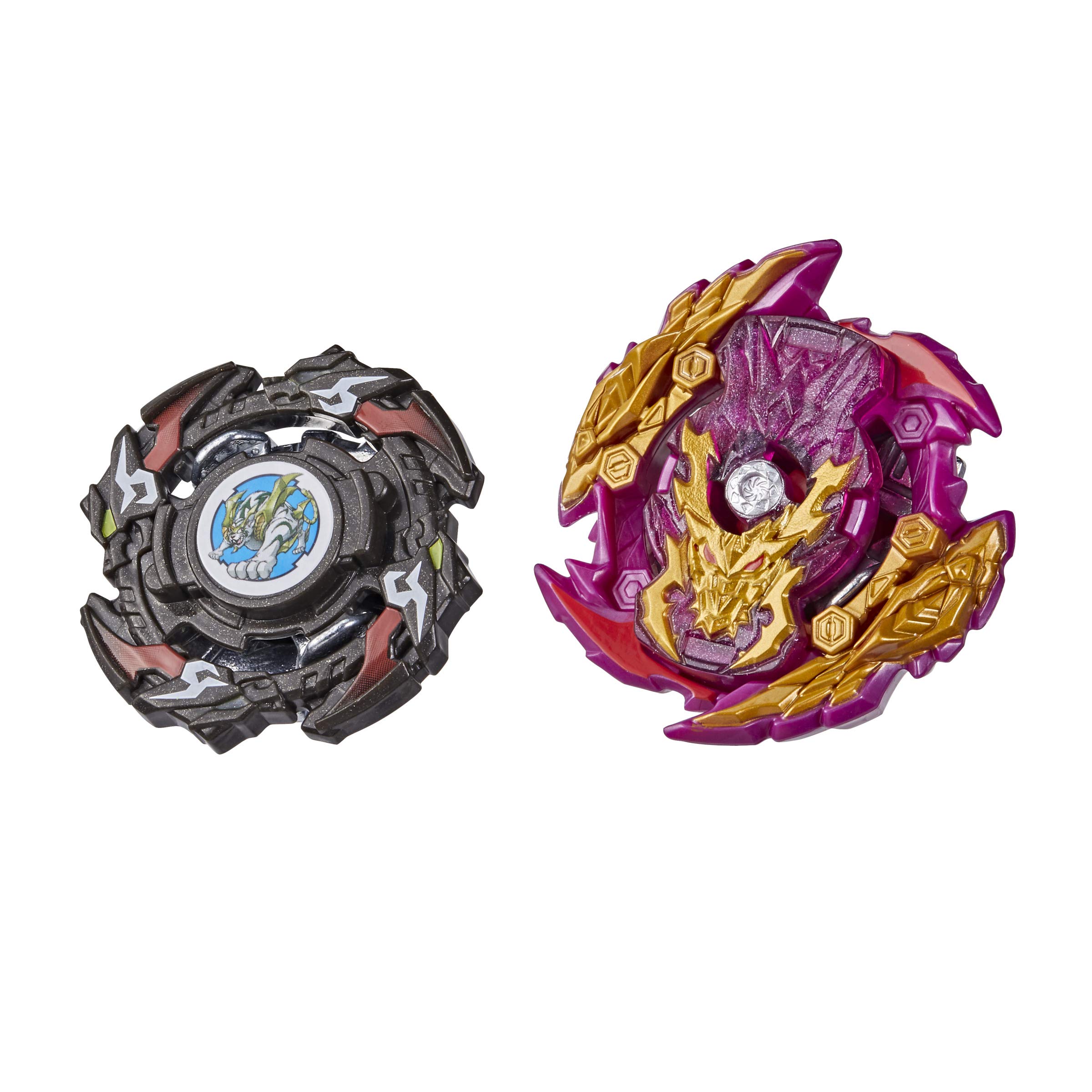 Beyblade Burst Surge Dual Collection Pack - F0612 - Spinning Top Set - Hypersphere Zone Balkesh B5 + Slingshock Wraith Driger F