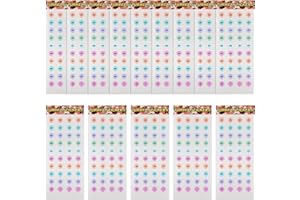 15pcs Scope Stickers, Durable Turret Tags Yardage Stickers Sized to Fit Most Scope Turrets for Long Range Outdoor Observation