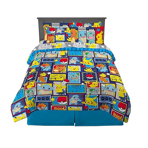 Franco Kids Bedding Super Soft Comforter and Sheet Set with Sham