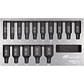 Ingersoll Rand DXSK2M15L DXS2 Drive Hex Deep Metric Impact Socket Set, 15-Piece