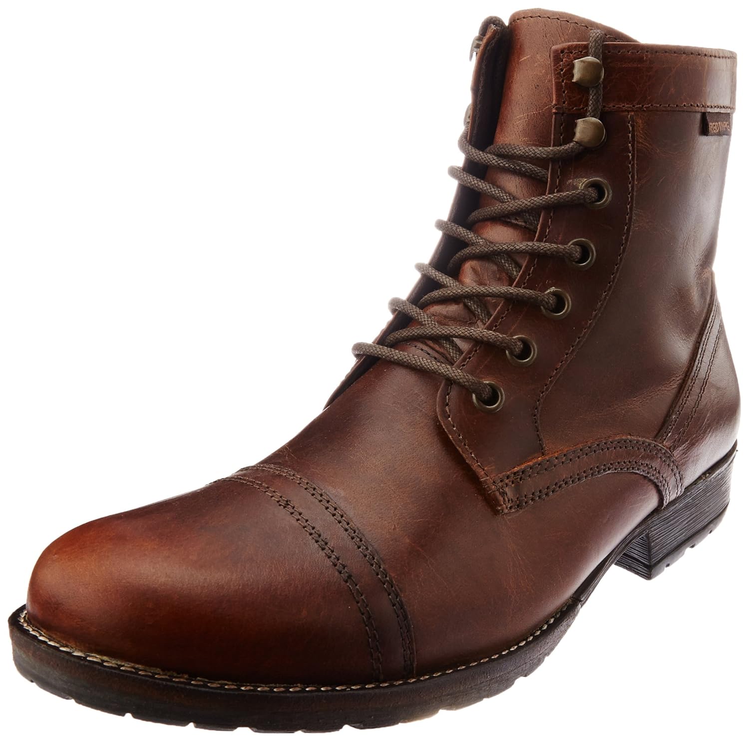 red tape men's leather boots