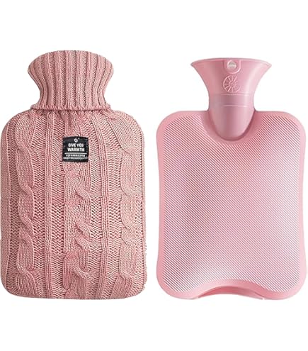 thumbnail image 2 of Sänger 2 Litre Rubber Hot Water Bottle - Red Ribbed Design For Long-Lasting Warmth 2 of 5