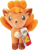 Pokémon Vulpix Plush 8-Inch Official Jazwares Toy for Kids
