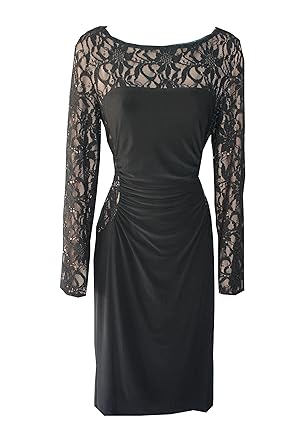 overlay cocktail dress