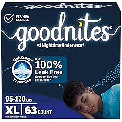 Goodnites Boys' Nighttime Bedwetting