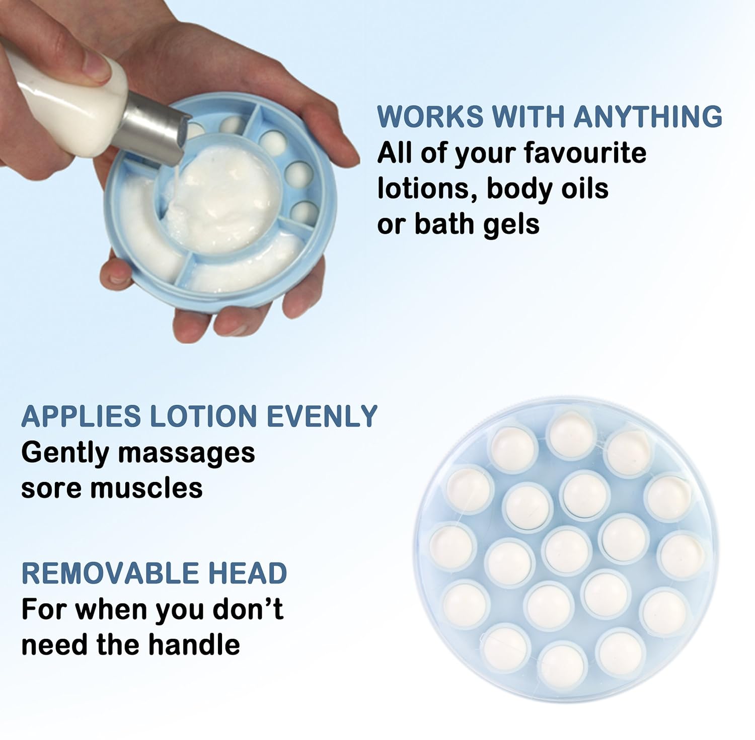 Roll-A-Lotion Applicatior/Massager (As Seen On TV): Beauty
