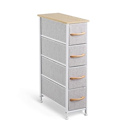 dresser in closet nursery