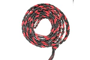 Parallel Halo Balearic Paracord Shepherd Sling (Old-Fashioned Slingshot) Handmade 6 Strands Braided Throwing Sling Tennis Ball Thrower