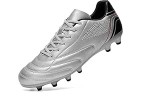 HaloTeam Soccer Shoes Mens Cleats Outdoor Professional Training Turf Football Boots Breathable Athletic Sneaker for AG/FG 6.5 US-11 US