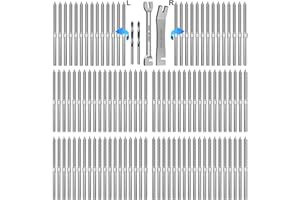 Steel DN Mate 120 Pack T316 Stainless Steel Left&Right Handed Thread Swage Lag Screws for Wood Post of 1/8" Deck Railing Kit,