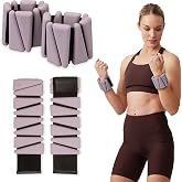 Gaiam Wrist and Ankle Weights, Wearable Bracelet to Strengthen, Tone &amp; Sculpt, Adjustable Ankle Weights for Women &amp; Men for Yoga, Dance, Pilates, Barre, Cardio, Home &amp; Gym Use