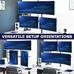 VIVO Triple Monitor Extra Tall Desk Mount for up to