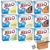 Jell-O Sugar Free Pudding Variety Pack - 9