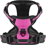 Belababy Dog Harness Small Medium Large No Pull Adjustable Reflective Front