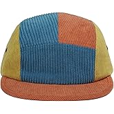 Croogo Corduroy 5 Panel Hat Casual Color Matching Baseball Caps Dad Hats Vintage Flat Bill Cap Hip Hop Trucker Snapback Hats