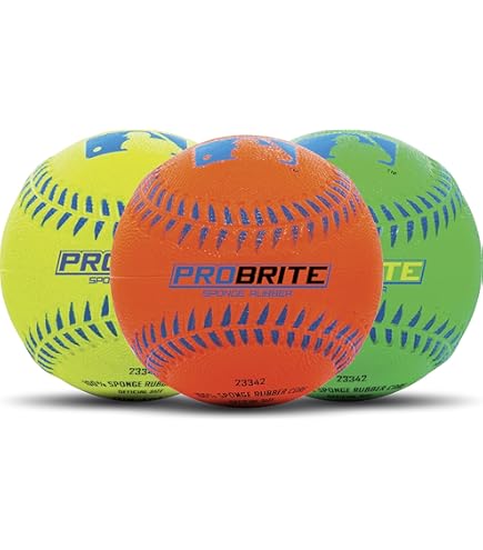Precision Impact Softball-Slugs – 6er Pack Gewichtete Übungsbälle Mit Schnürsenkel | Schlagtraining Für Jugendliche & Erwachsene