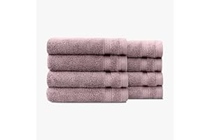 1888 Mills 625 GSM Premium 100% Cotton Washcloths – Pack of 4 Luxury Washcloth Set, Highly Absorbent & Quick-Dry – Plush, Luxurious Feel for Face, Bath, and Spa – Durable & Long-Lasting