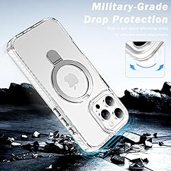 UMIONE for iPhone 16 Pro Max Clear Magnetic case
