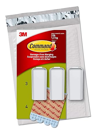 Command Large Canvas Hangers, Indoor 