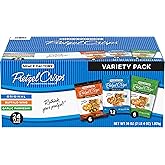 Snack Factory Pretzel Crisps Variety Pack, Individual 1.5 Ounce (Pack of 24)