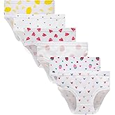 Barara King Little Girls' Soft Cotton Underwear Toddler Undies Kids panties