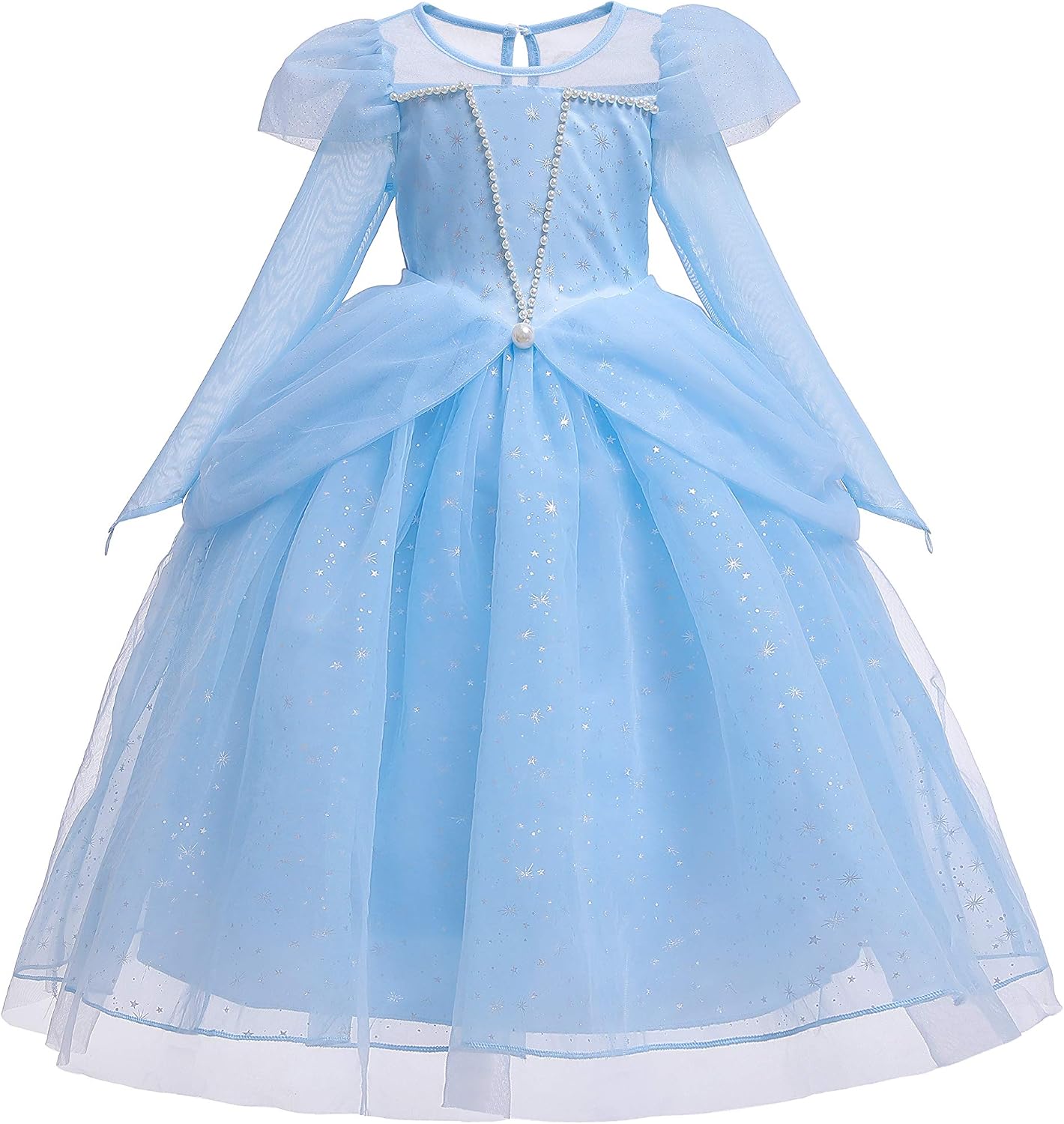 Giochi e giocattoli per Feste di Halloween yeesn Costume da Principessa  Aurora da Cenerentola con Perle urban-earth.co.uk
