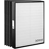 Breshair True HEPA Replacement Filter Compatible with Hunter Air Purifier 30940, fits Models 30402 30400 30398 30260 30255 30210 30058 30245 30244 30225 30216 30215 30214 30525 30401 36260 36395 37225