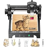 ACMER S1 Laser Engraver 3500mW, Engraving &amp; Cutting Machine for DIY Crafts