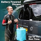 Colapz Portable Electric Camping Shower with 15L Tank 42C High Power view 4