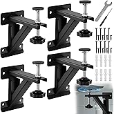 Undermount Sink Brackets Undermount Kitchen Support, Adjustable Sinks Brackets Kit for Narrow Cabinet, Installation & Repair 