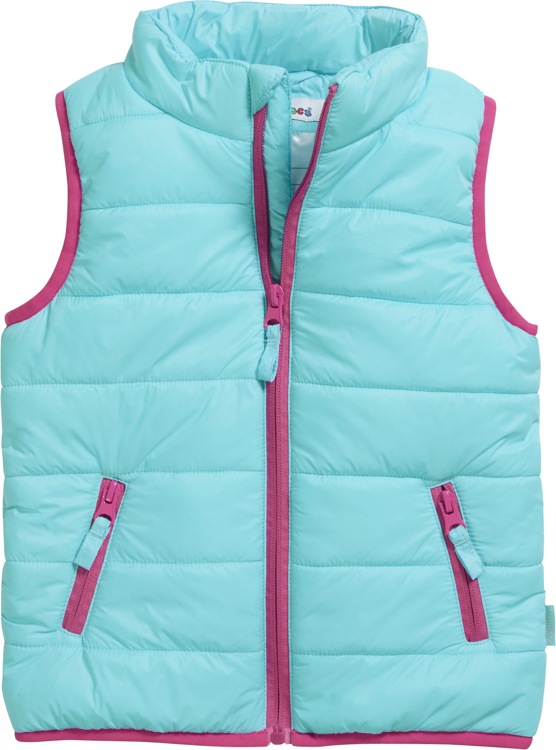 Playshoes Unisex Kids Plain quilted vest 430682, 15 - Turquoise, 80