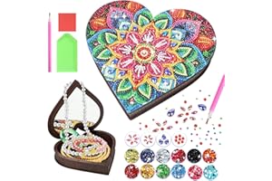 Diakud Gifts for 6 7 8 9 10 11 12 Year Old Girls, Diamond Art Kits Arts and Crafts for Kids Ages 8-12 Toys for Girls 10-12 Years Old Jewellery Box Teenage Girl Age 8-10 Birthday Gift Ideas