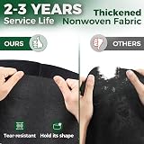 T4U 5-Pack 10 Gallon Fabric Grow Bags Heavy Duty with Handles view 2