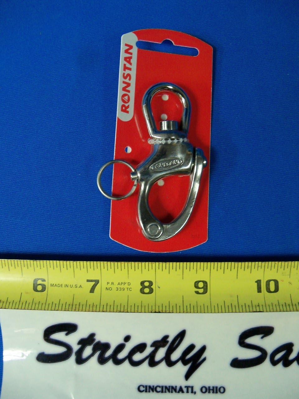 RonstanSnap Shackle - Large Swivel Bail - 73mm (2-7/8") Length