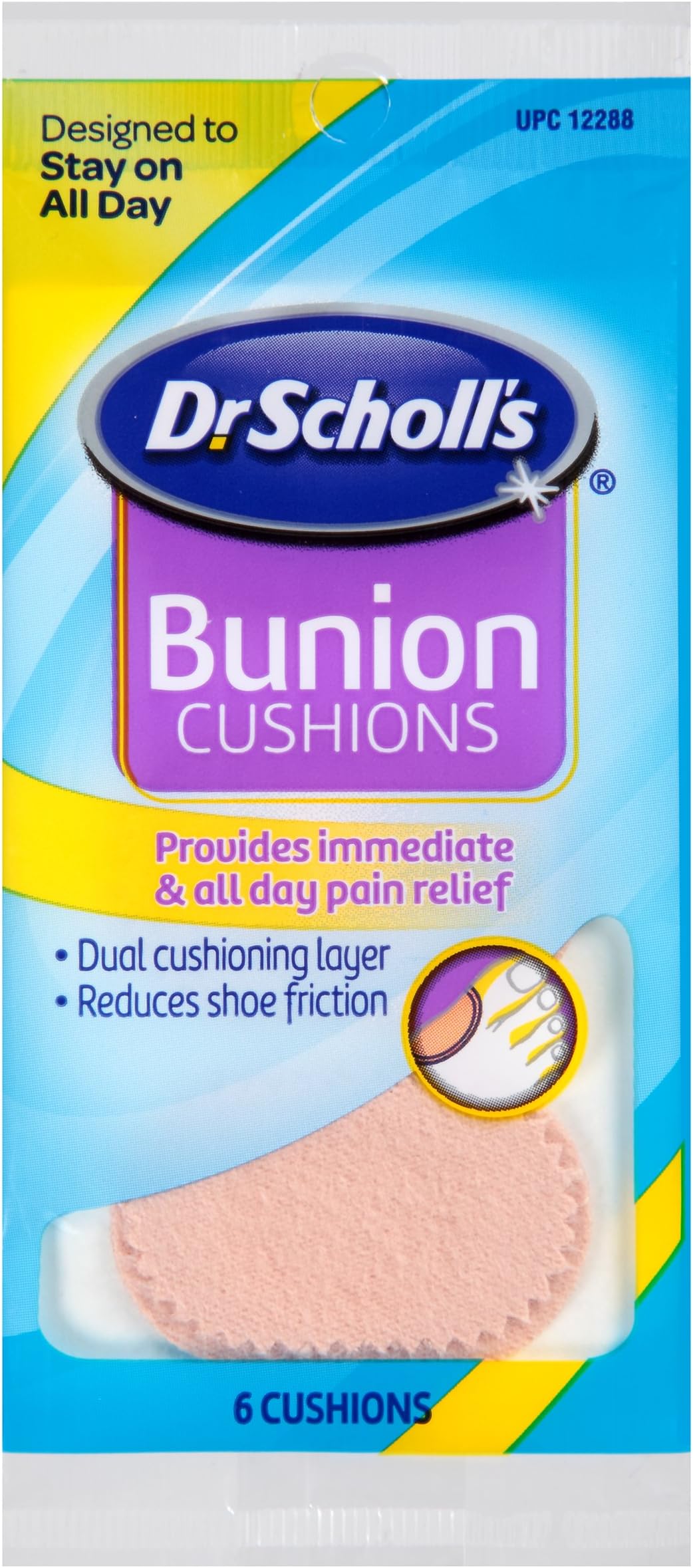 Dr. Scholl'sBunion Cushions, 6 Count