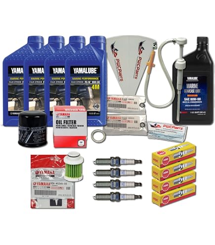Amazon.com: YAMAHA OEM 2016+ F90B VF90 Oil Change 10W30 FC 4M